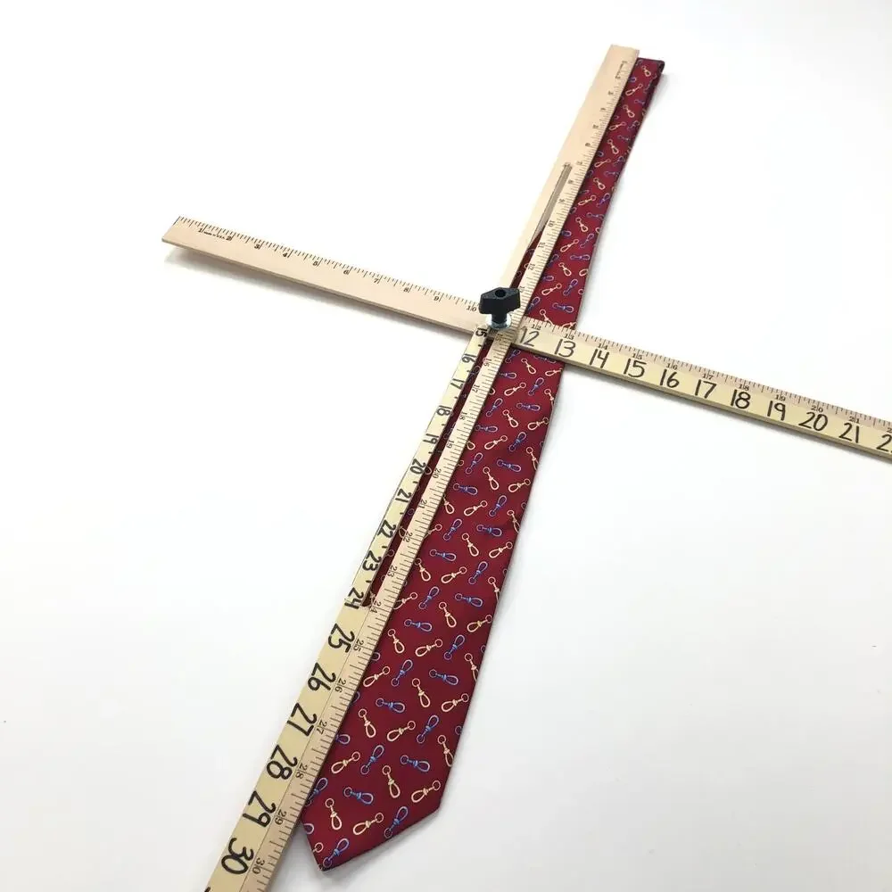 Brooks Brothers 346 Pure Silk Neck Tie Goldlink All Over Print Chain 59